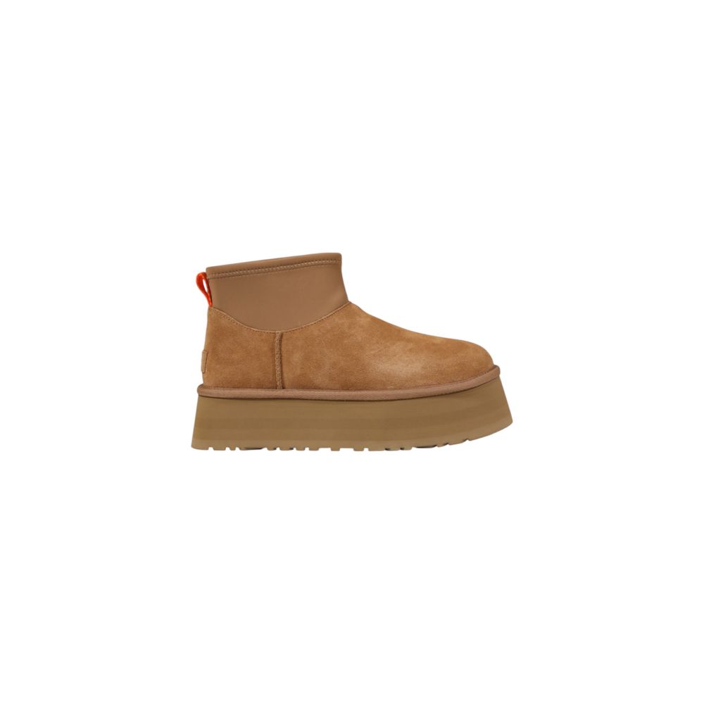UGG Beige Wildleder-Stiefeletten