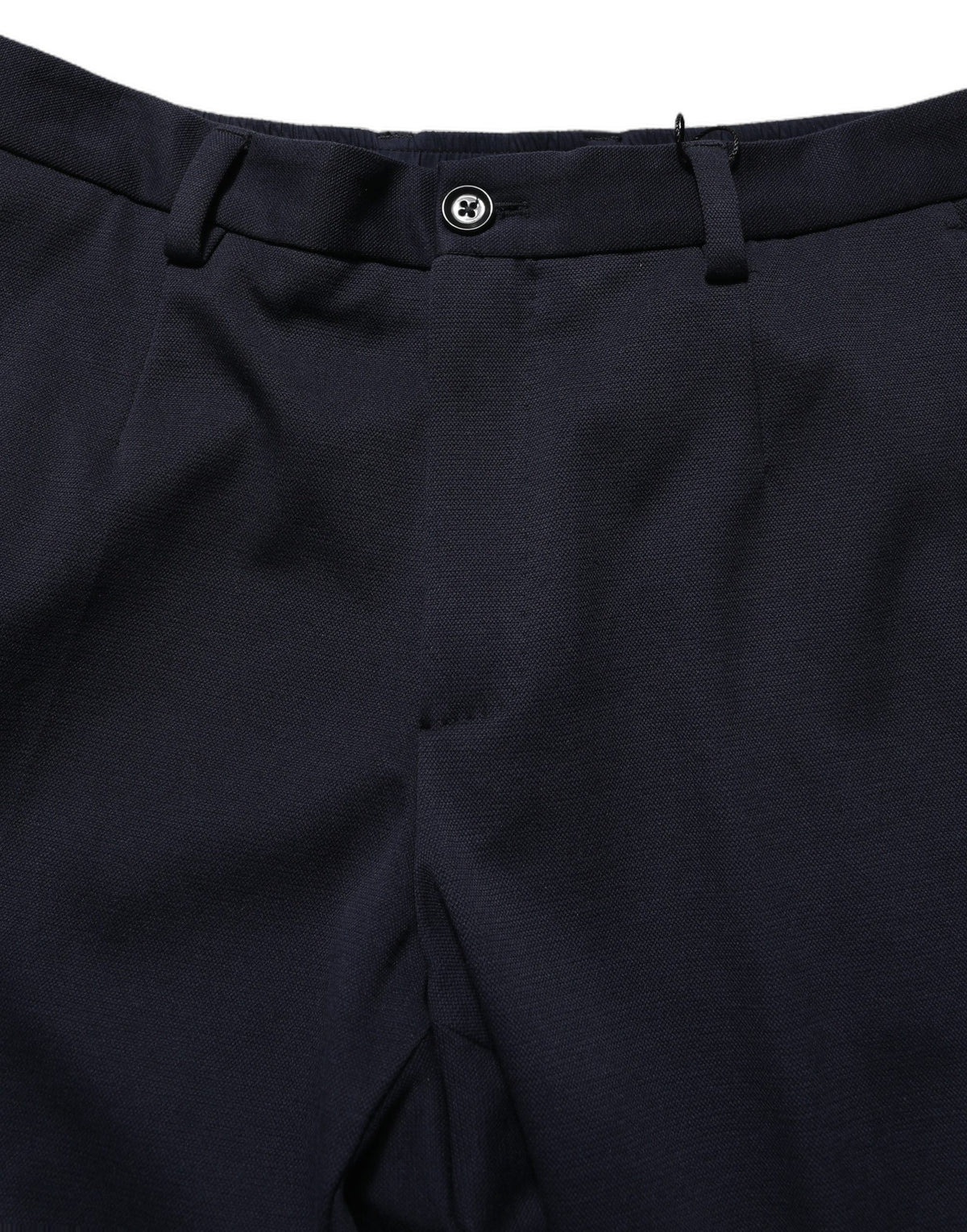 Dolce & Gabbana Schwarze Baumwollhose mit schmal zulaufendem Bein