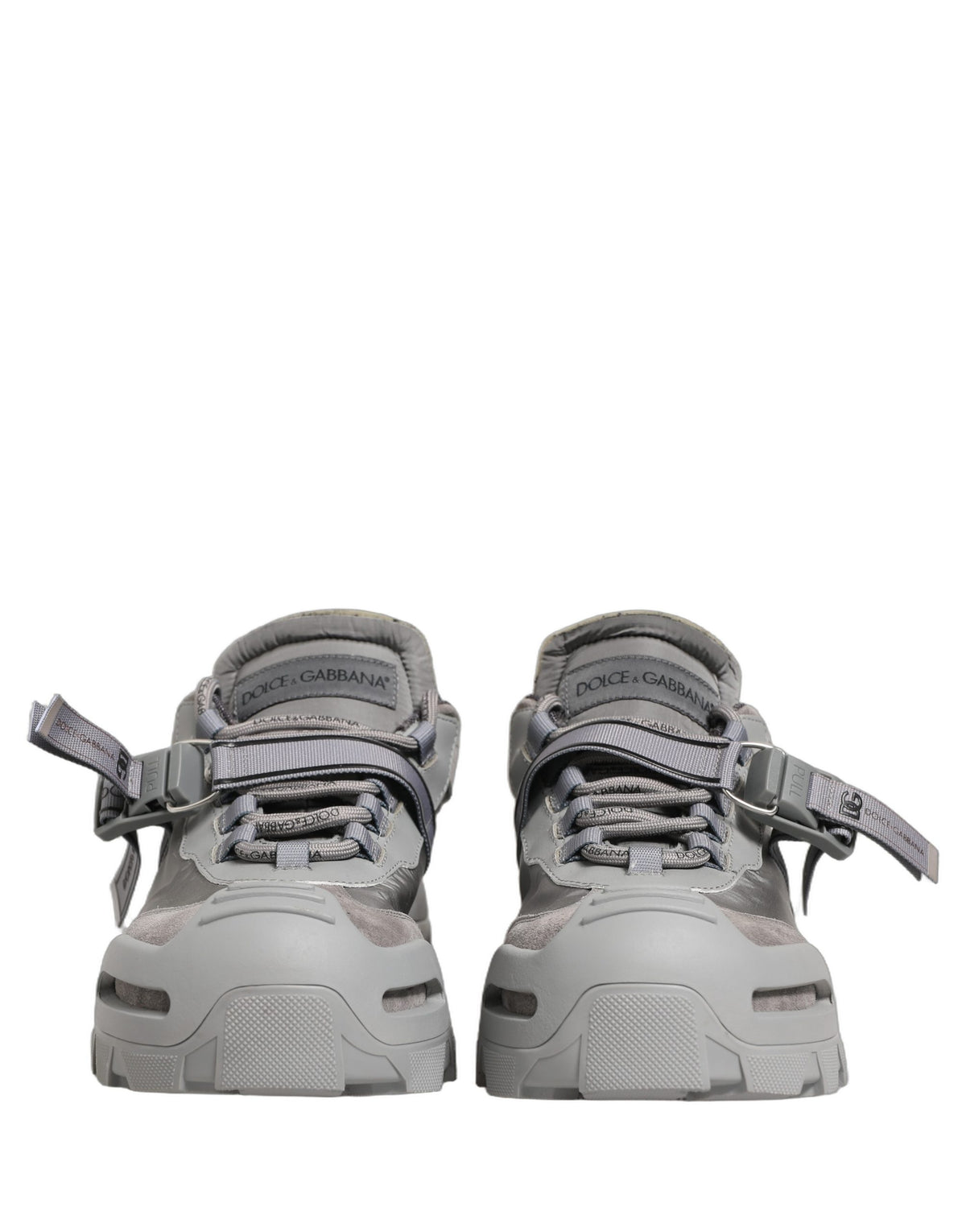 Dolce & Gabbana Graue Airmaster Low-Top-Sneaker für Herren