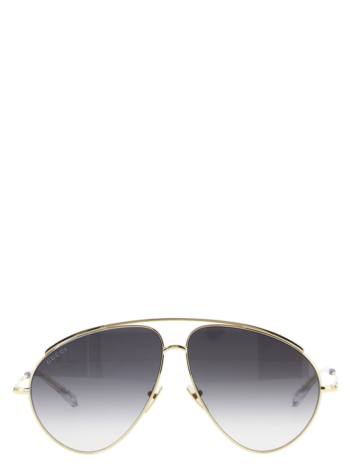 Gucci Sonnenbrille aus Goldmetall