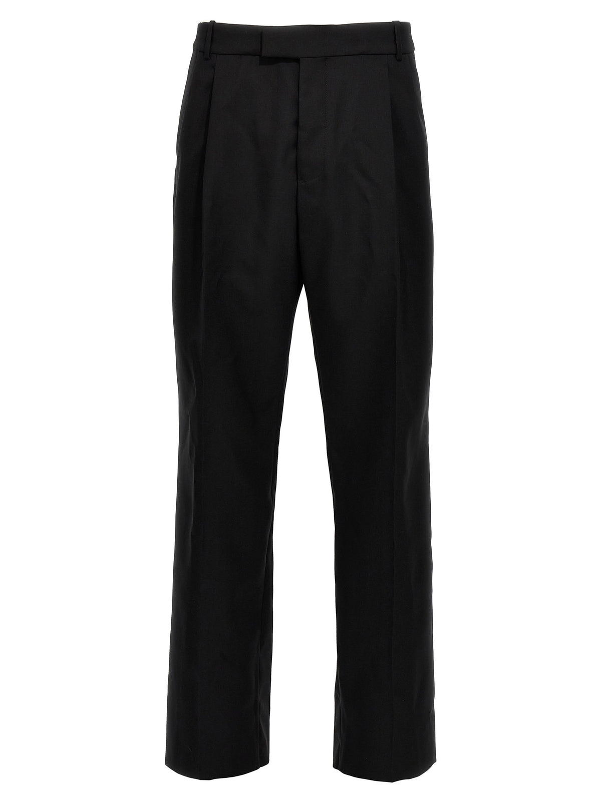 Alexander McQueen Schwarze Wollhose
