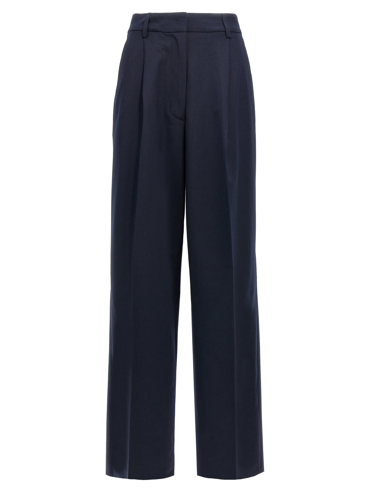 THELATEST Blaue Freizeithose aus Polyester