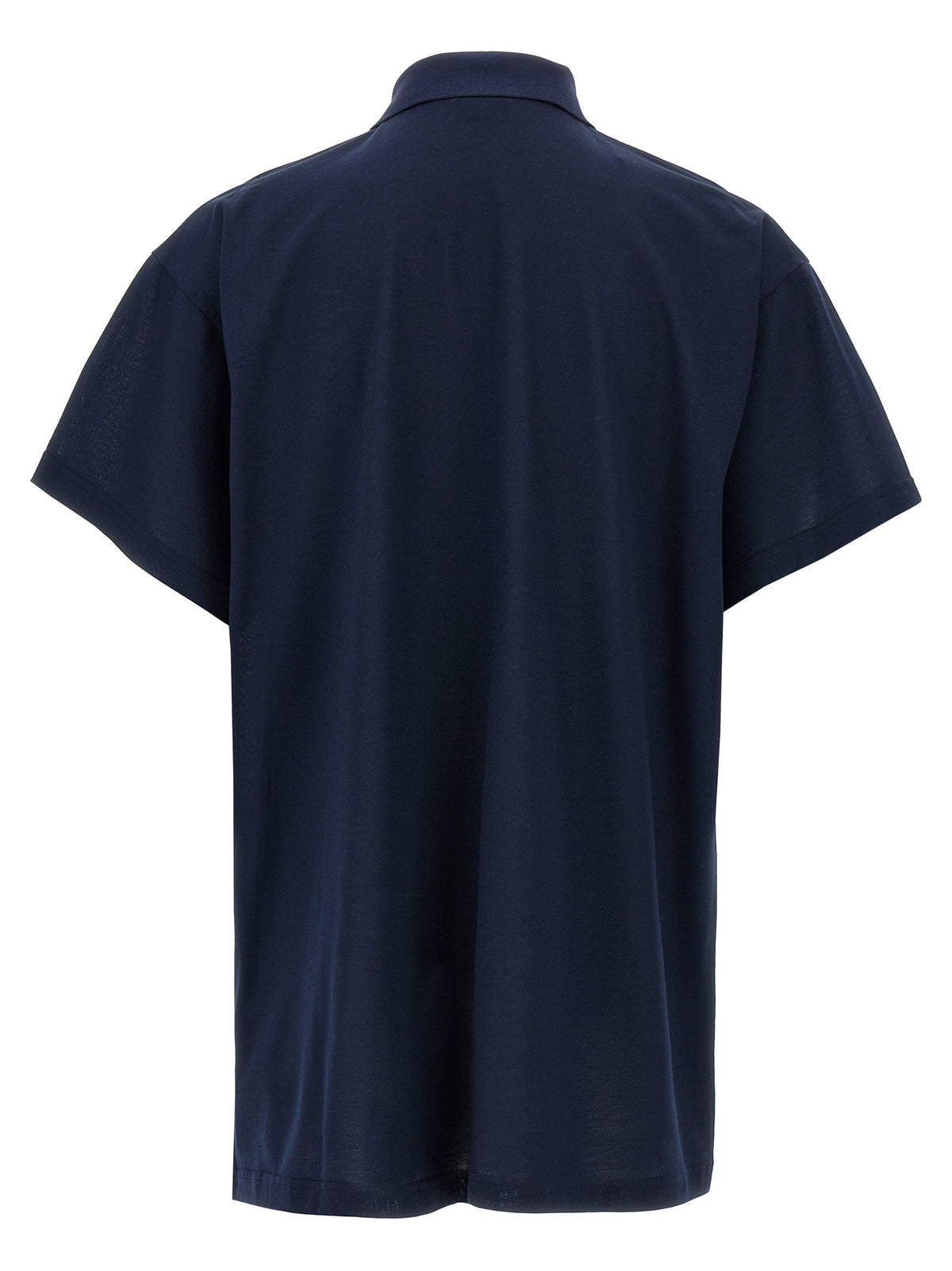 Balenciaga Blaues Baumwoll-Polohemd