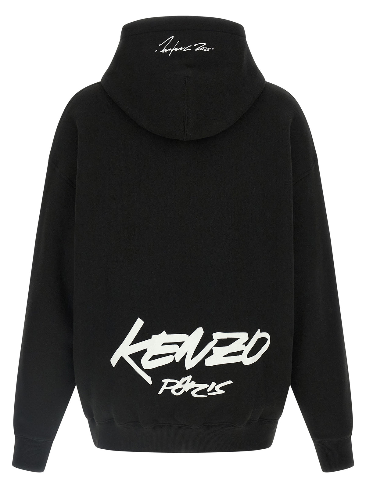 Kenzo Schwarzer Baumwoll-Hoodie