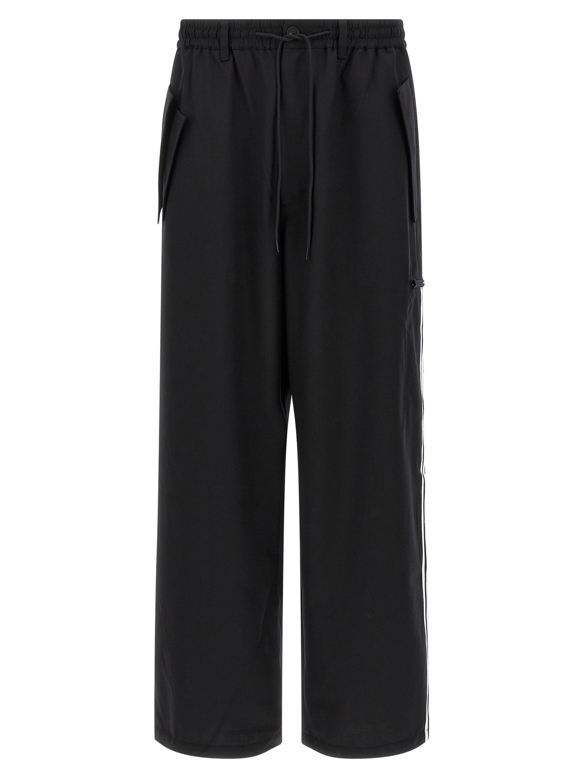 Y-3 Schwarze Freizeithose aus Polyester
