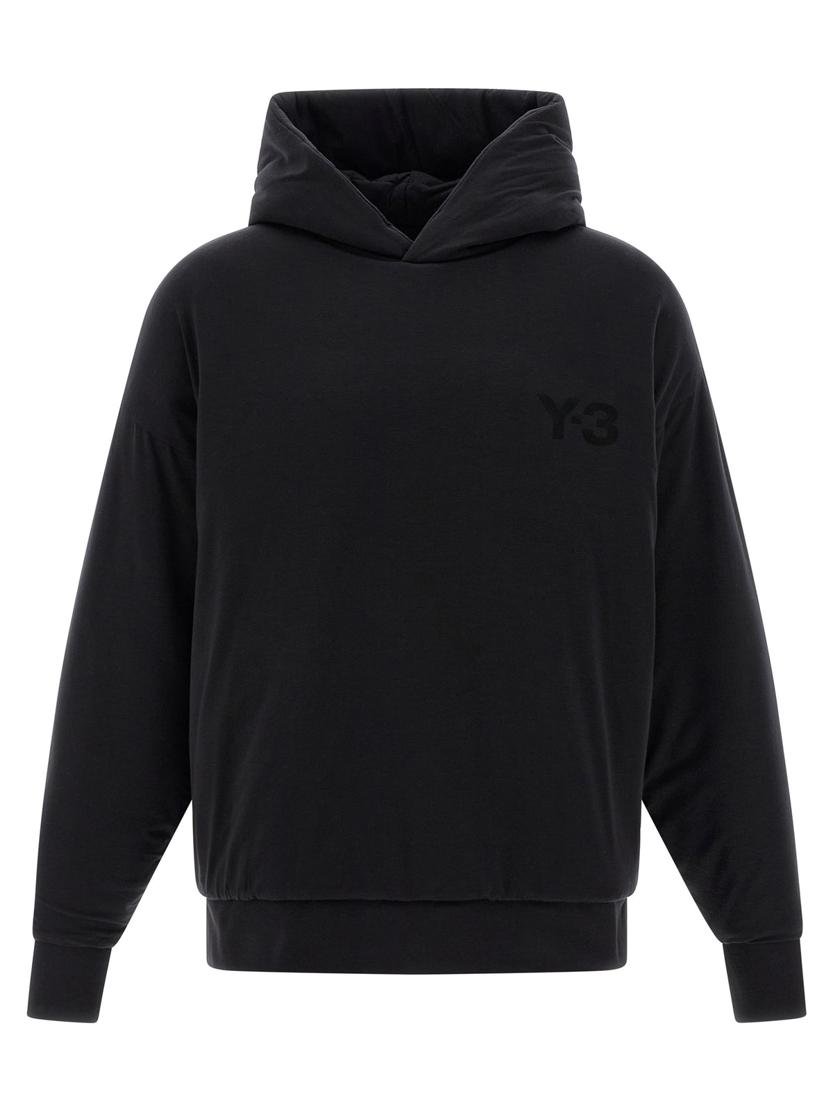 Y-3 Schwarzer Lyocell-Sweatshirt