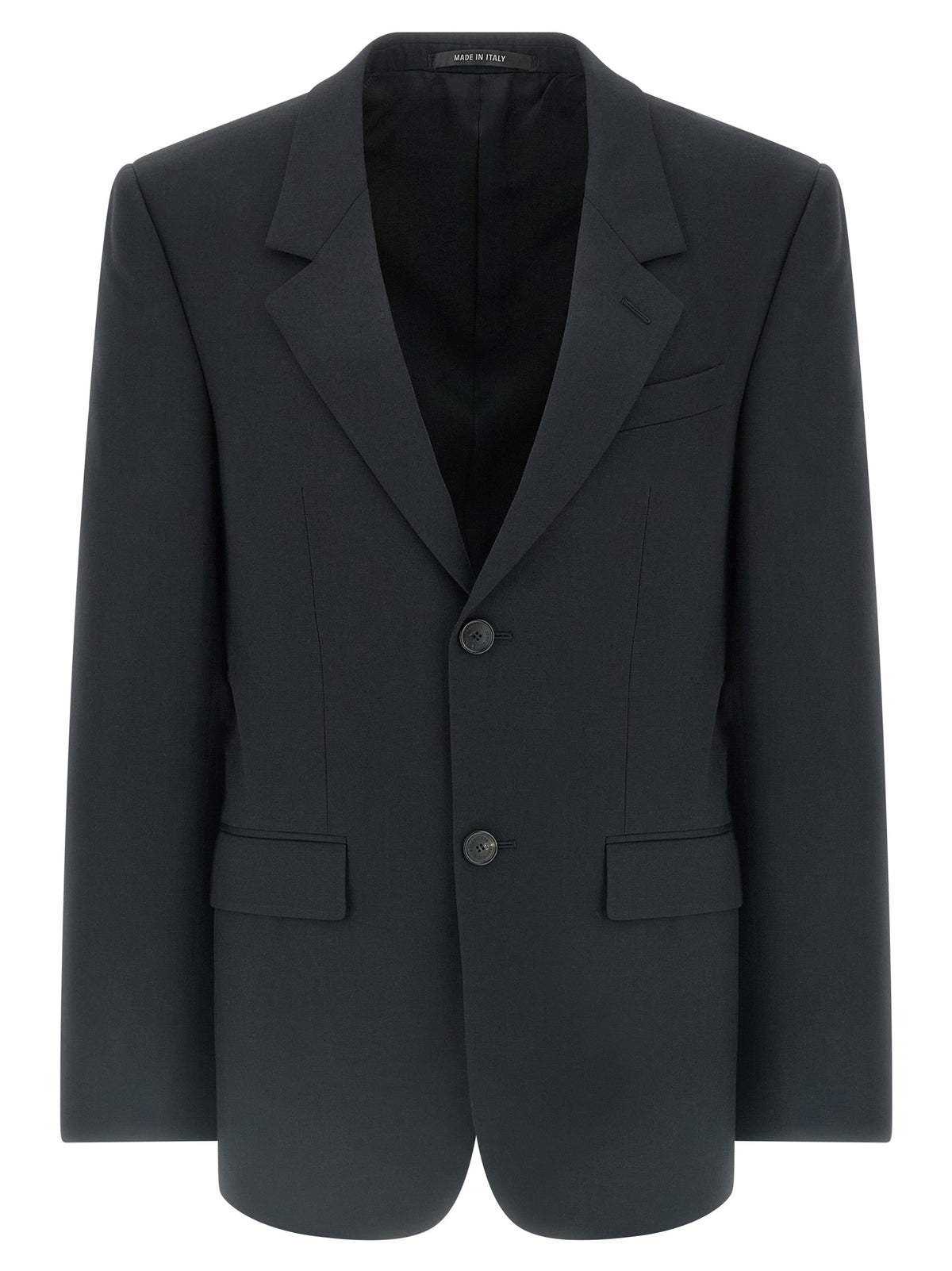 Balenciaga Schwarzer Wollblazer