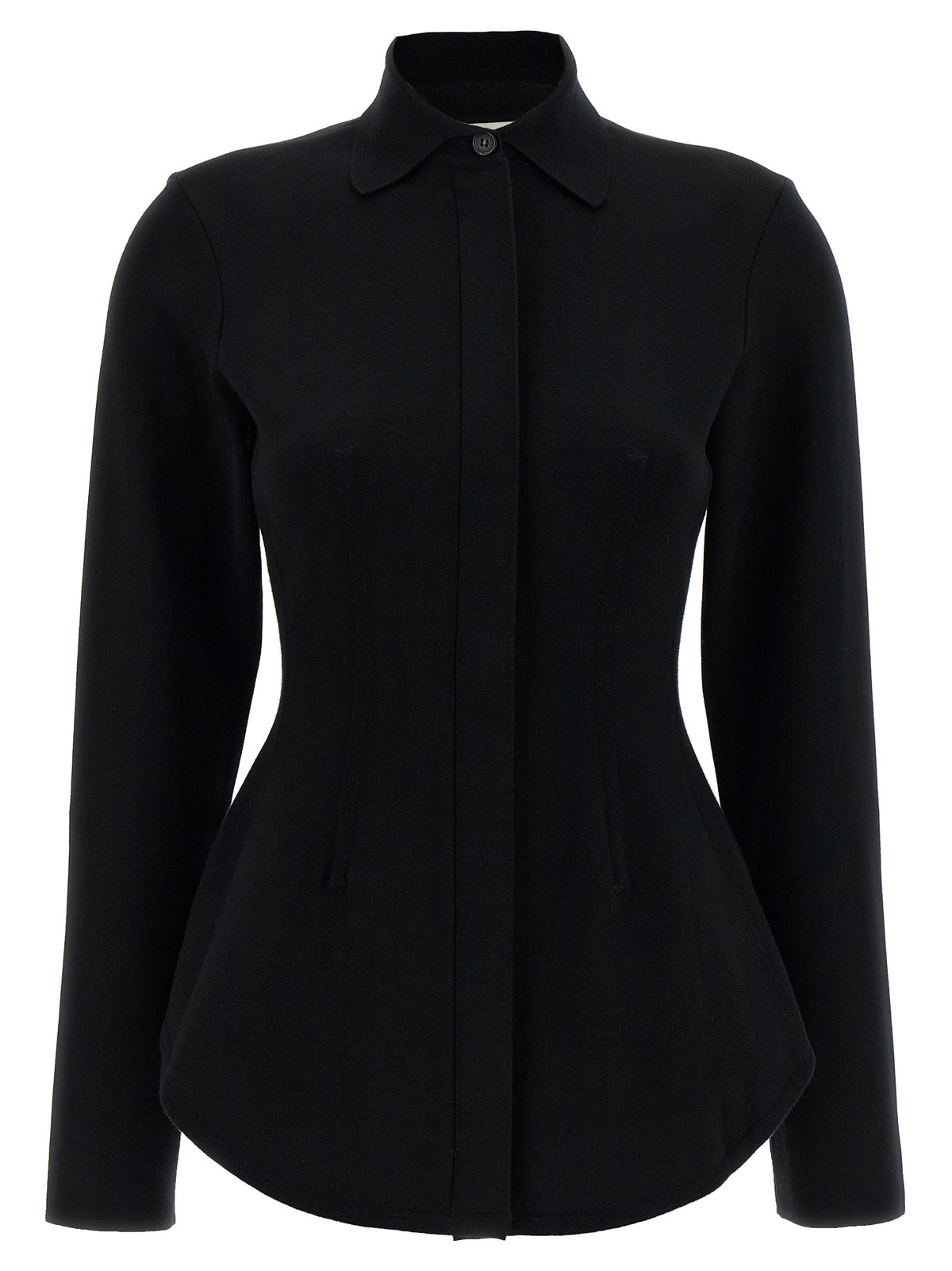 Sportmax Schwarze Viskosebluse