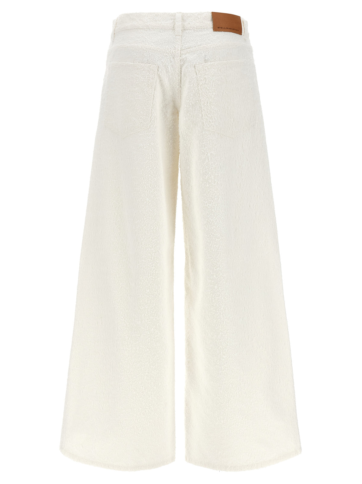 Stella McCartney Weiße Baumwoll-Jeans Denim