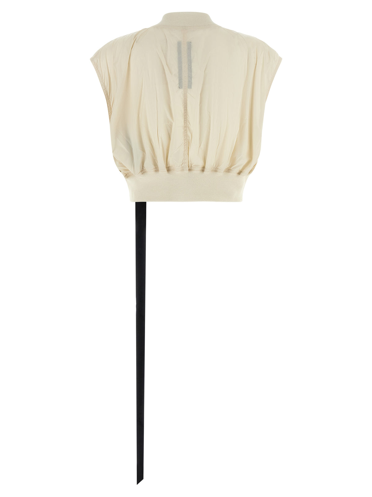 DRKSHDW Ärmellose Jacke aus beigem Nylon