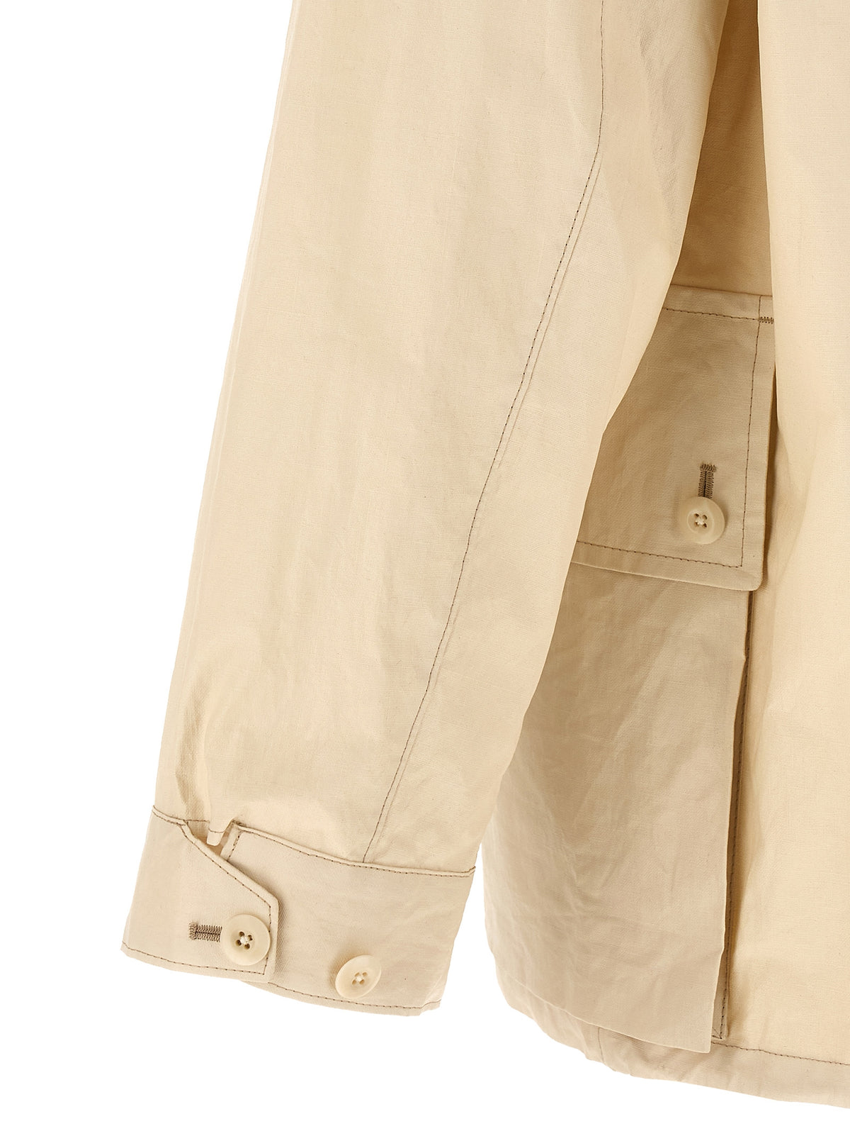 Lemaire Beige Leinen-Blazer