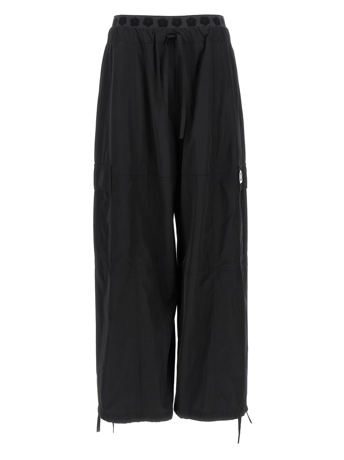 Kenzo Schwarze Cargohose aus Polyester