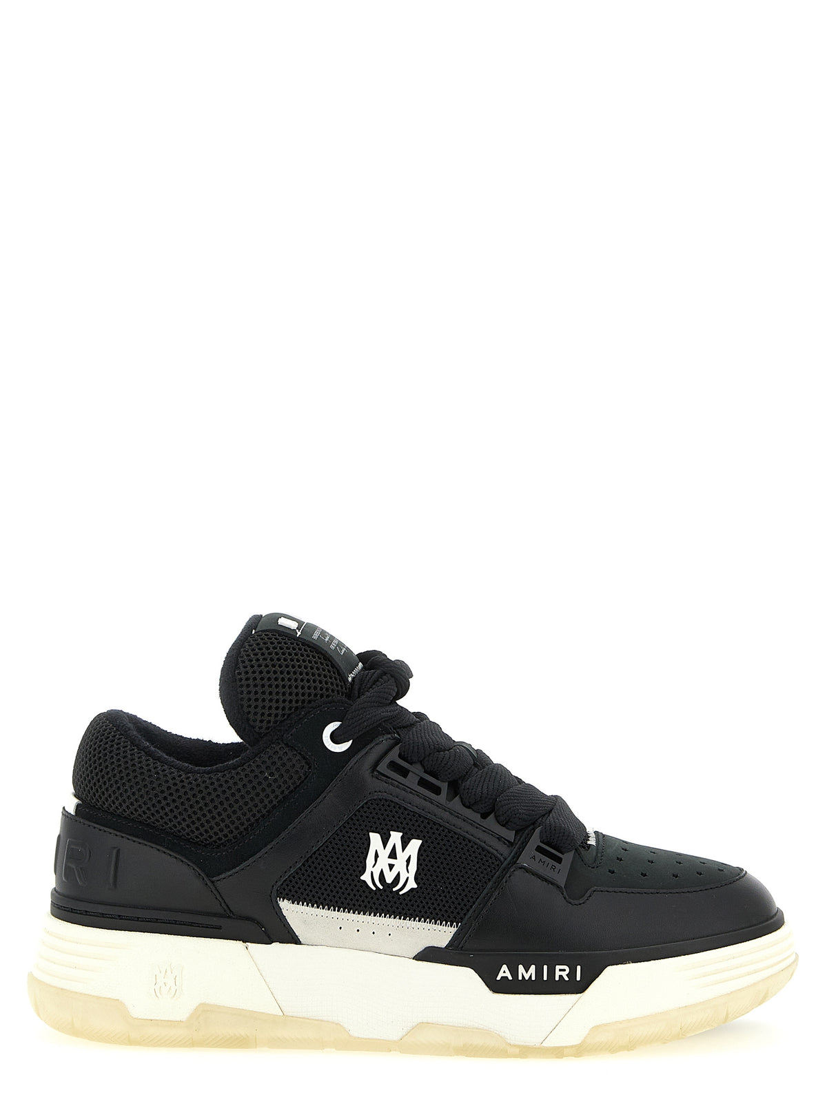Amiri Schwarze Kalbsleder-Sneaker