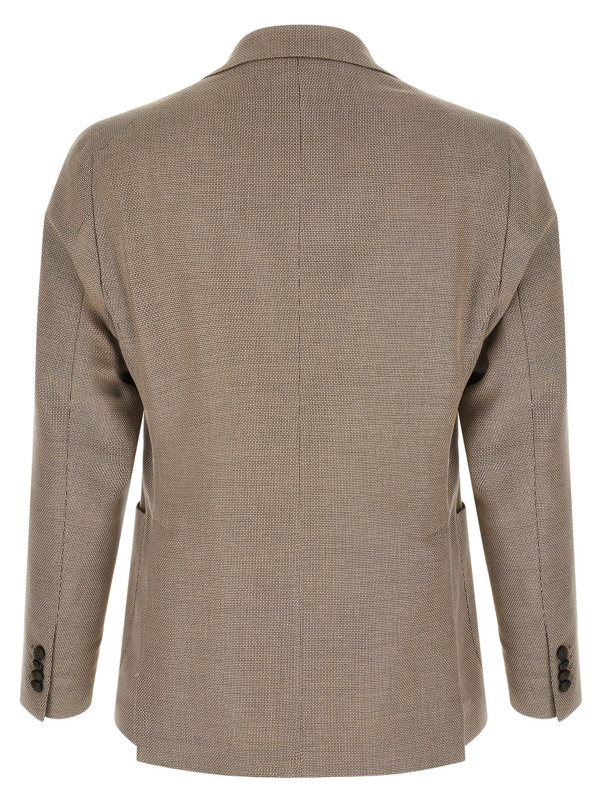 Tagliatore Brauner Baumwollblazer