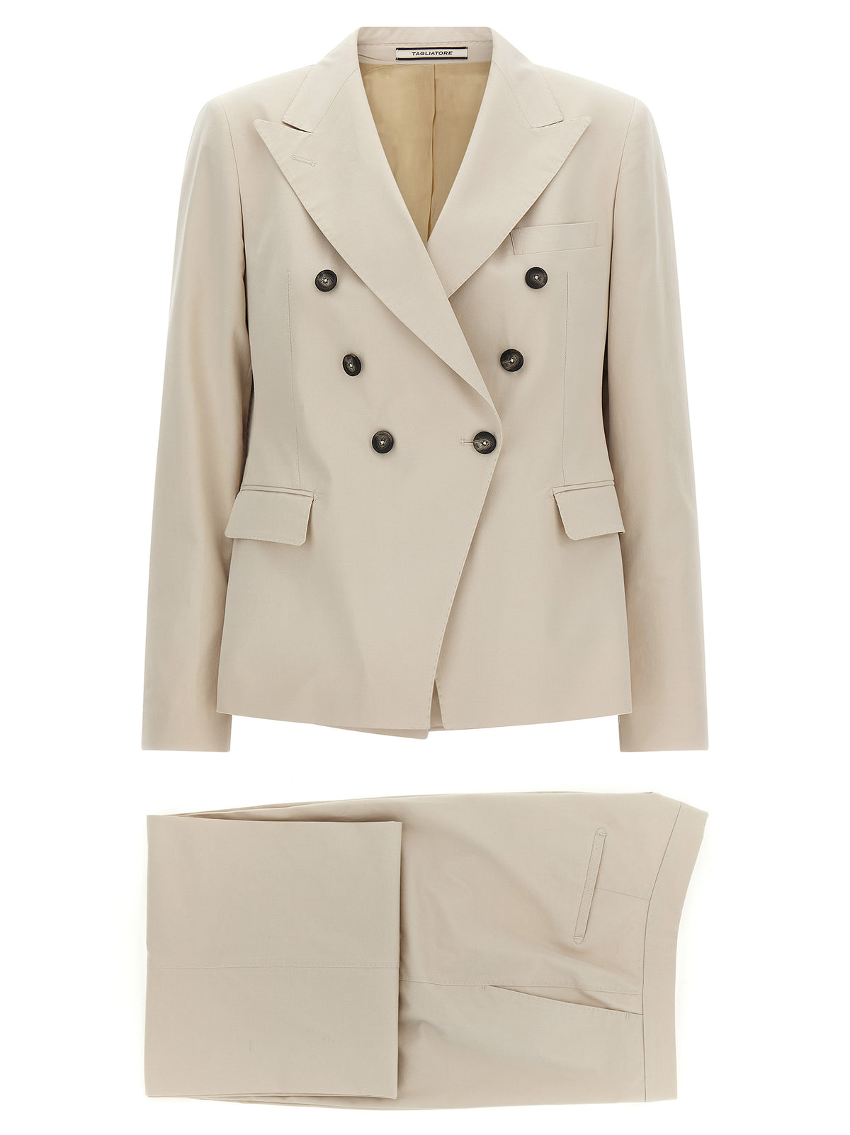 Tagliatore Beige Baumwollblazer