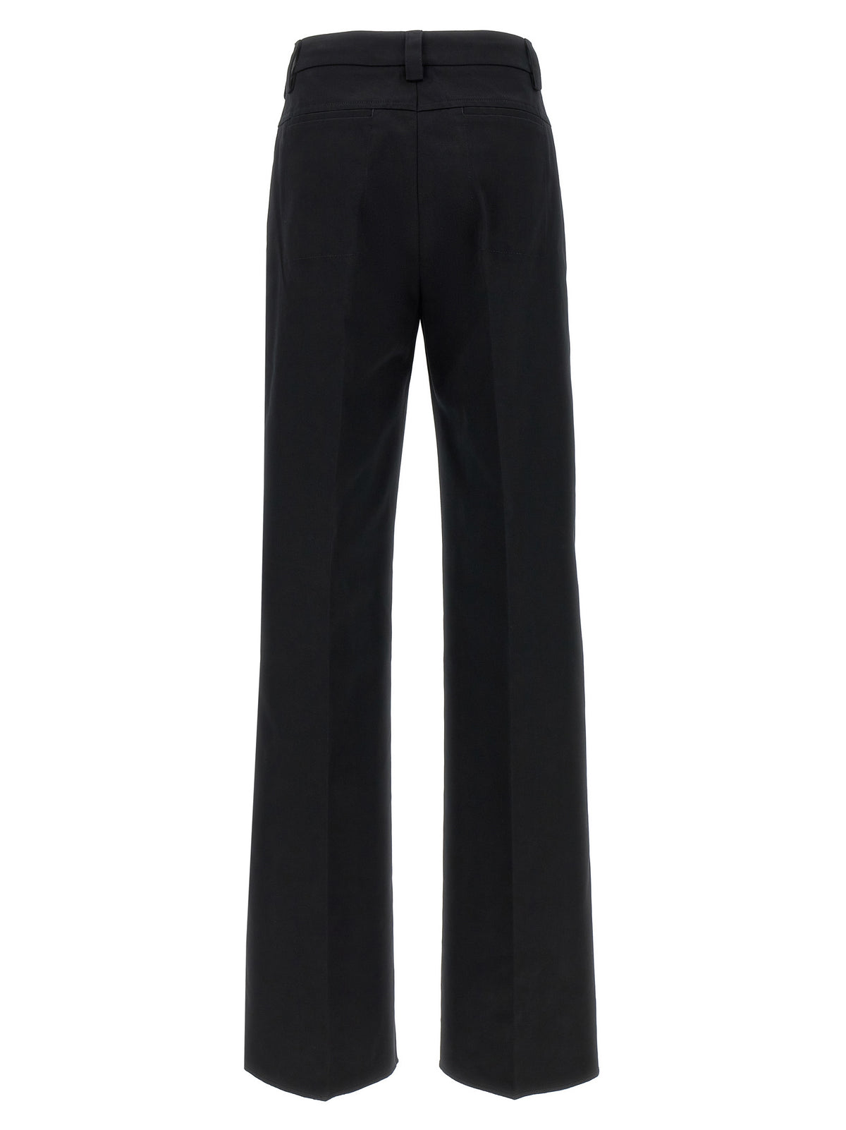 THELATEST Schwarze Baumwoll-Freizeithose