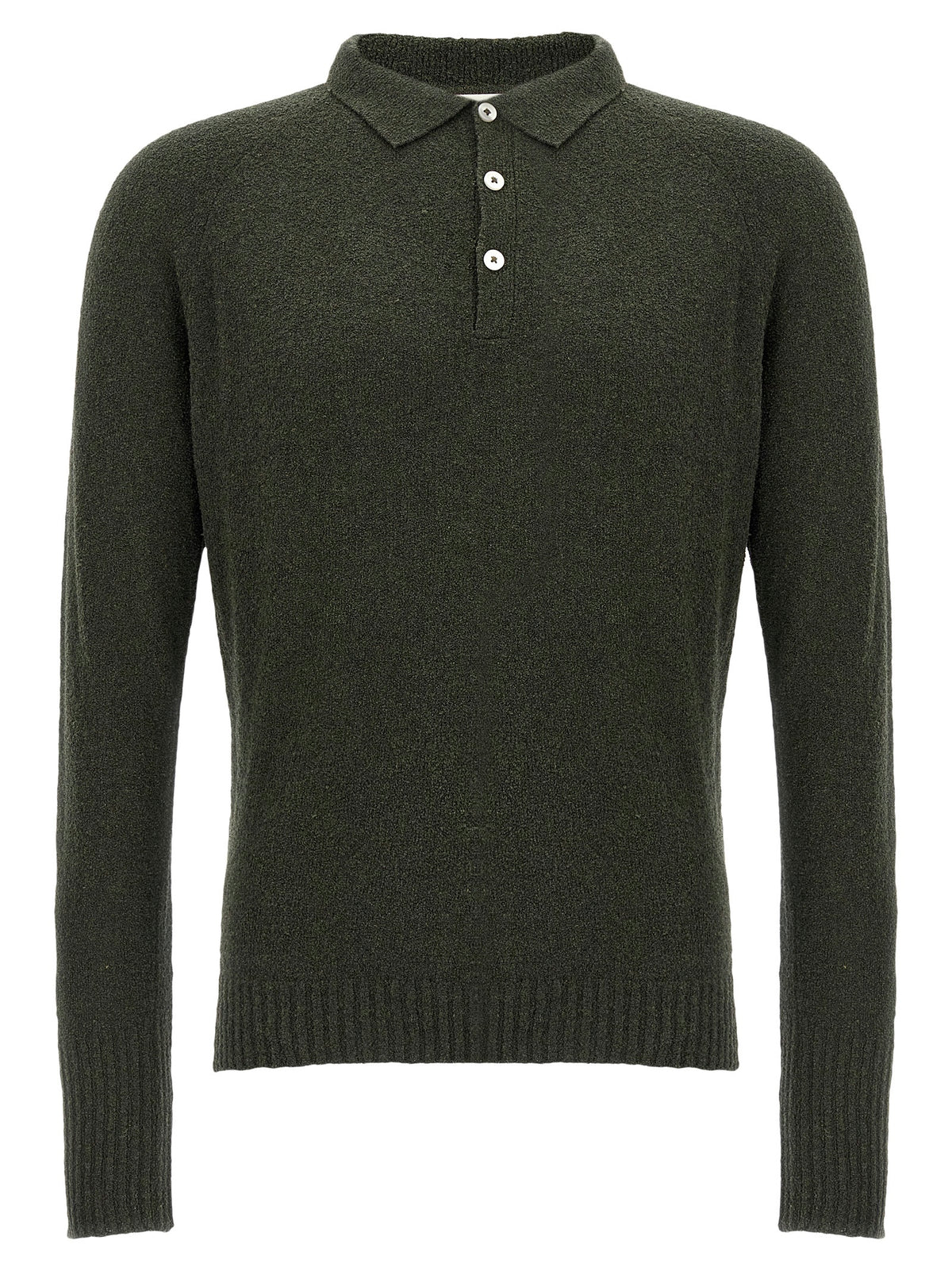 MA'RY'YA Bicolor Cotton Polo Shirt