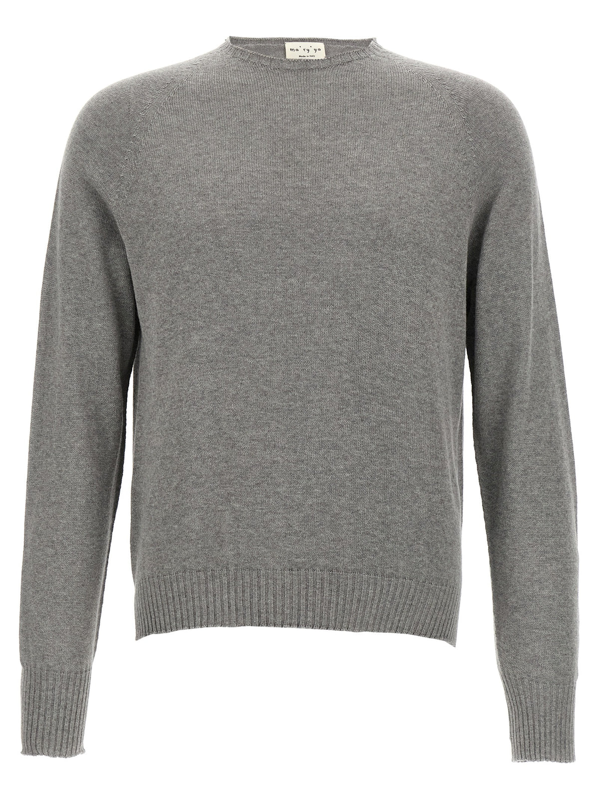 MA'RY'YA Grauer Baumwollcardigan