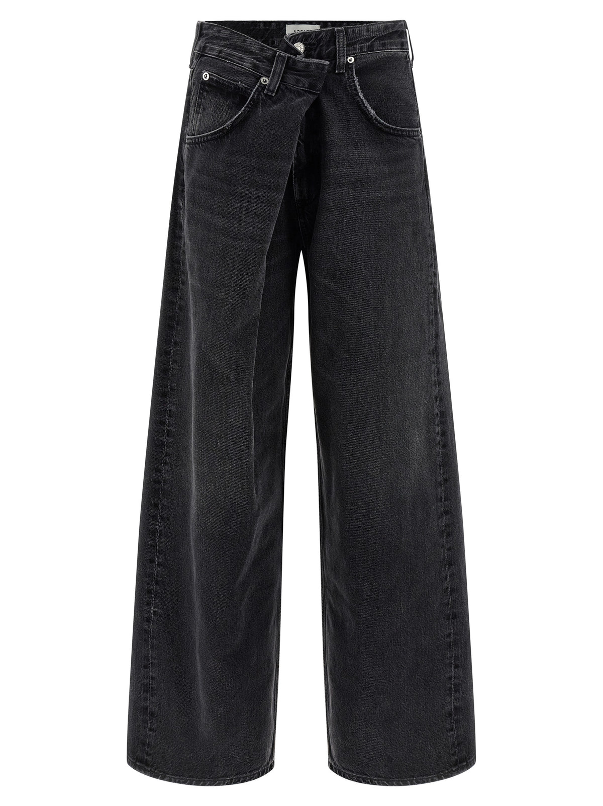 Agolde Schwarze Baumwolljeans Denim