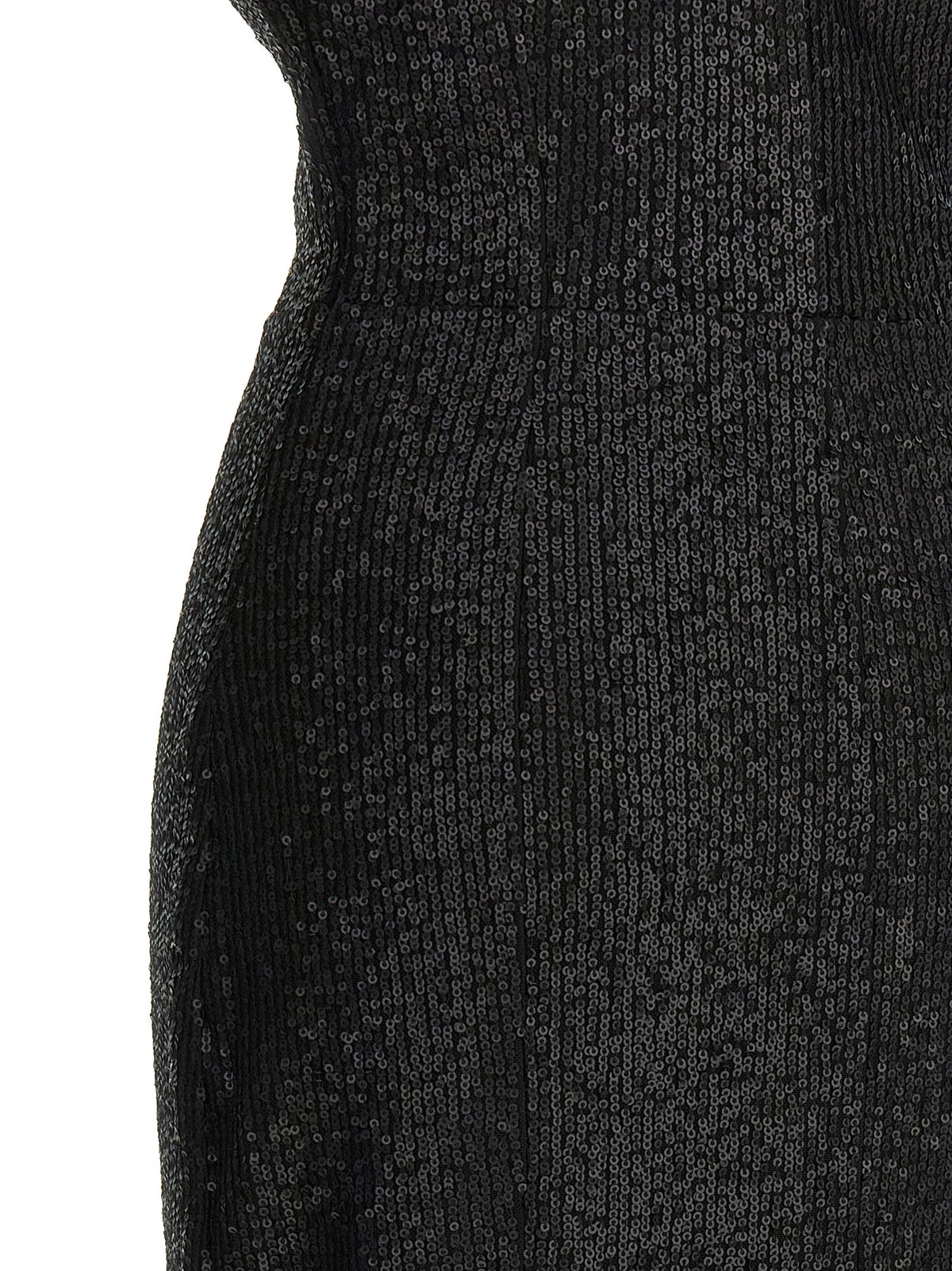 Norma Kamali Schwarzes Maxikleid aus Polyester