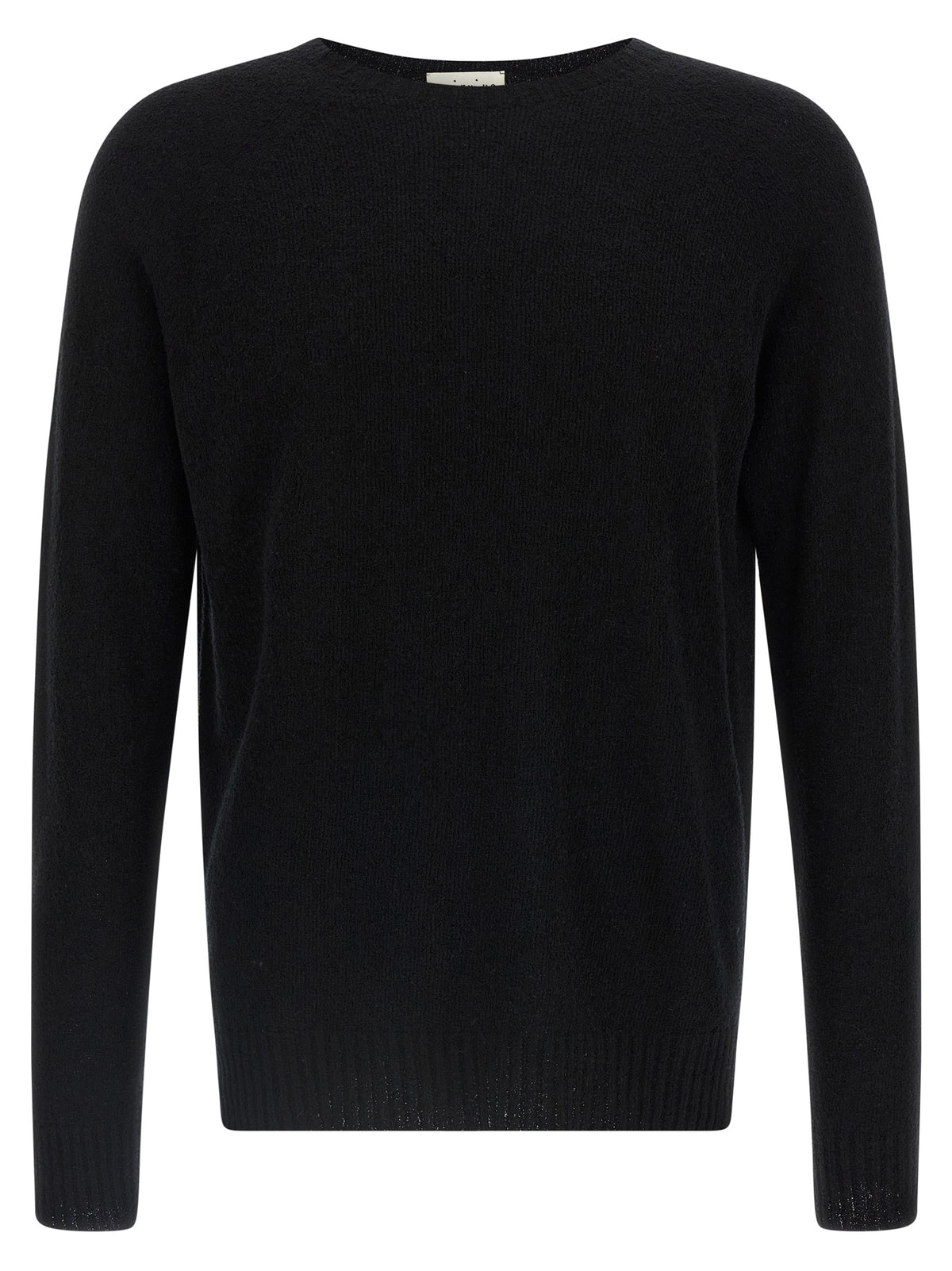 MA'RY'YA Schwarzer Baumwollcardigan