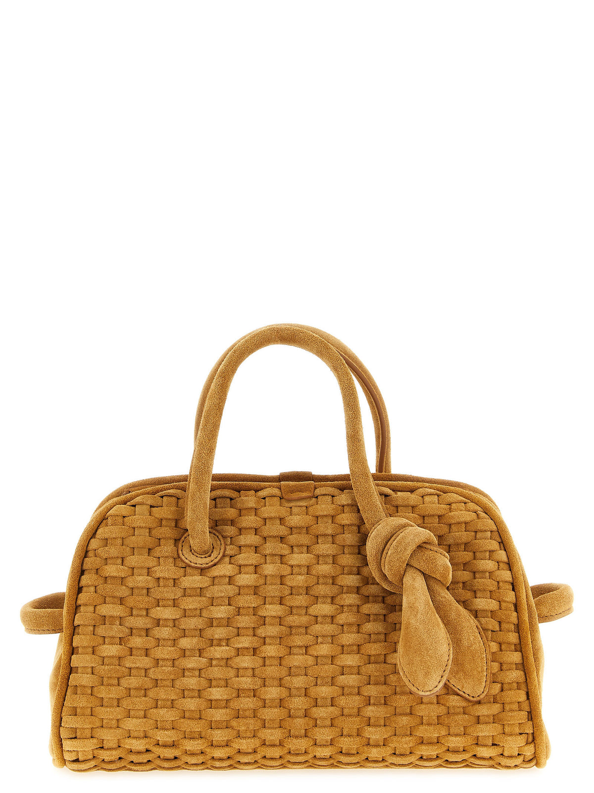 Jacquemus Beige Kalbsleder Handtasche