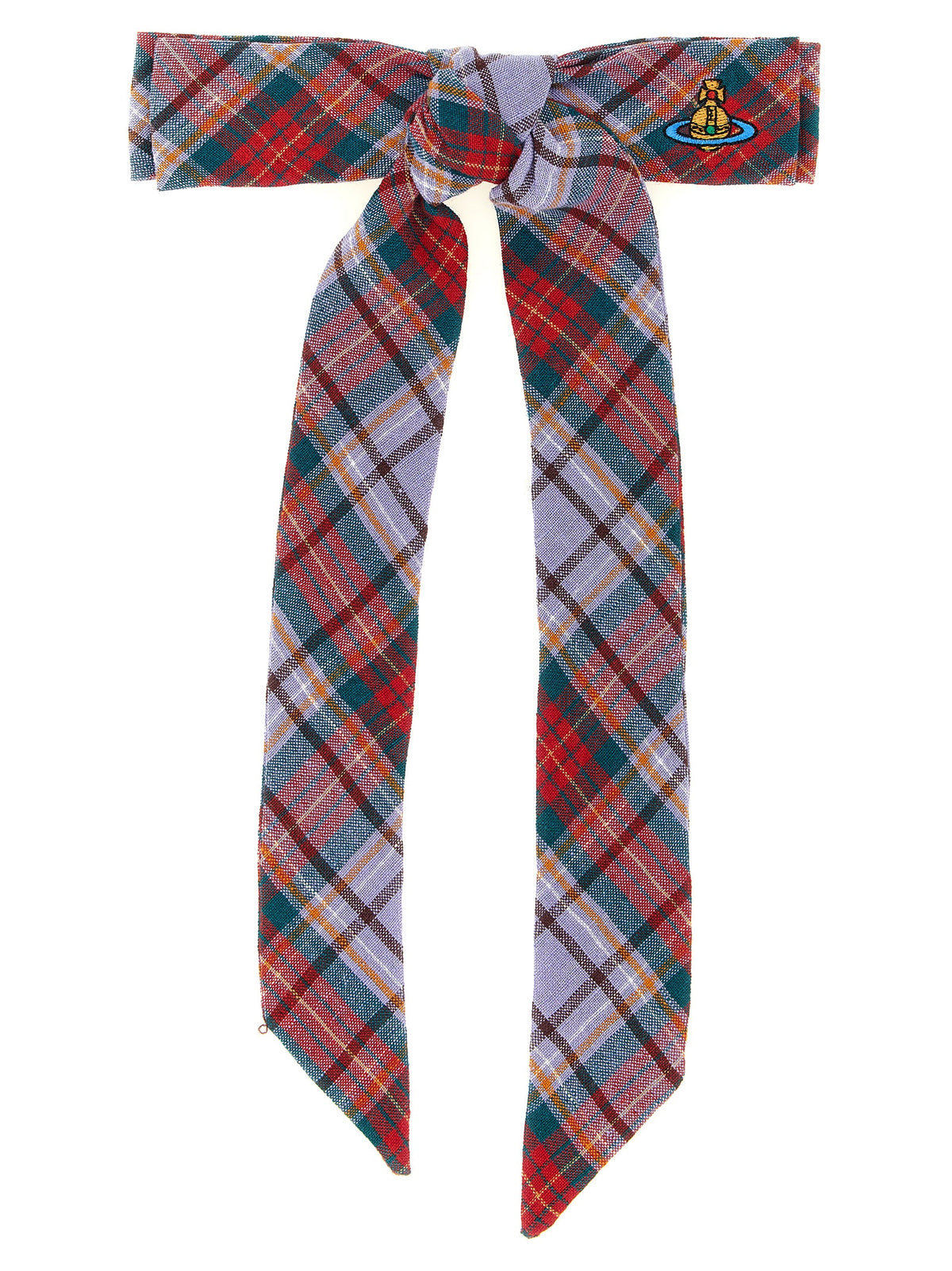 Vivienne Westwood Haarspange aus mehrfarbigem Leinen
