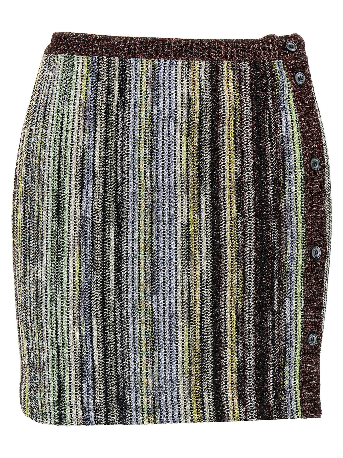 Missoni Mehrfarbiger Viskose-Maxirock