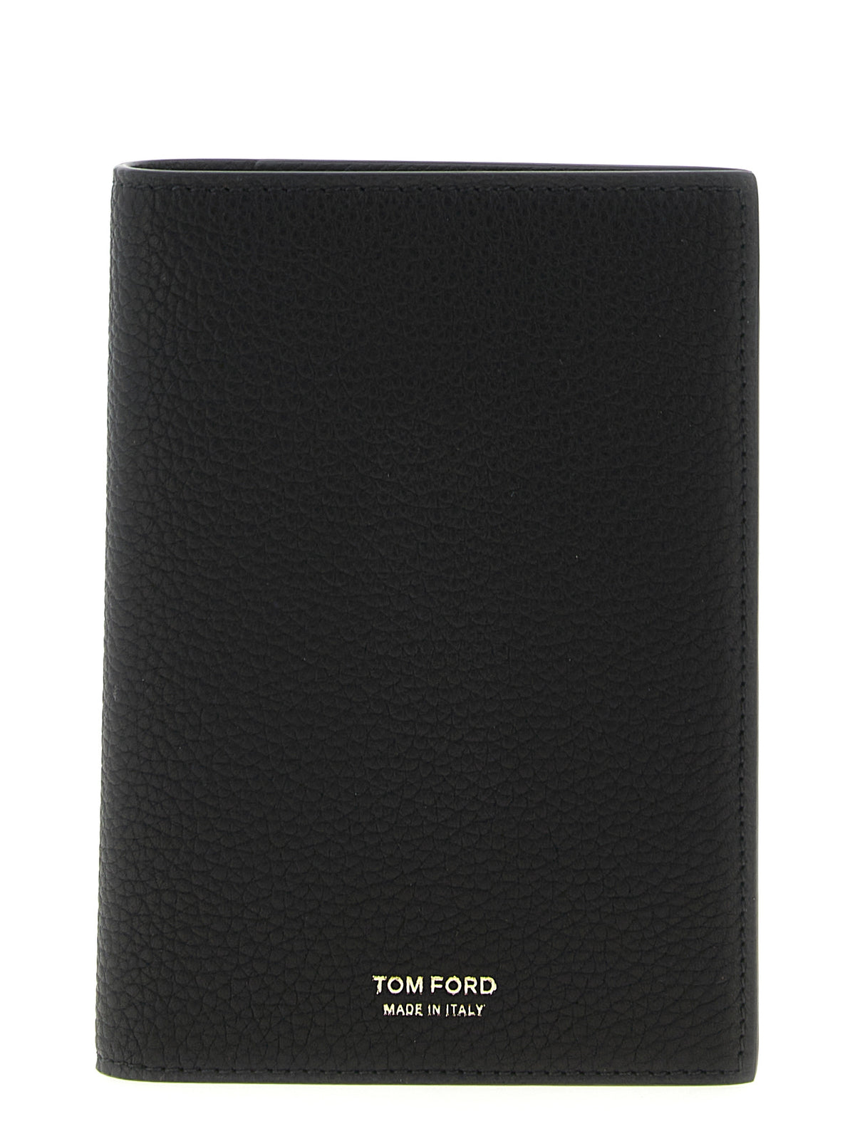 Tom Ford Schwarzes Kalbsleder Portemonnaie