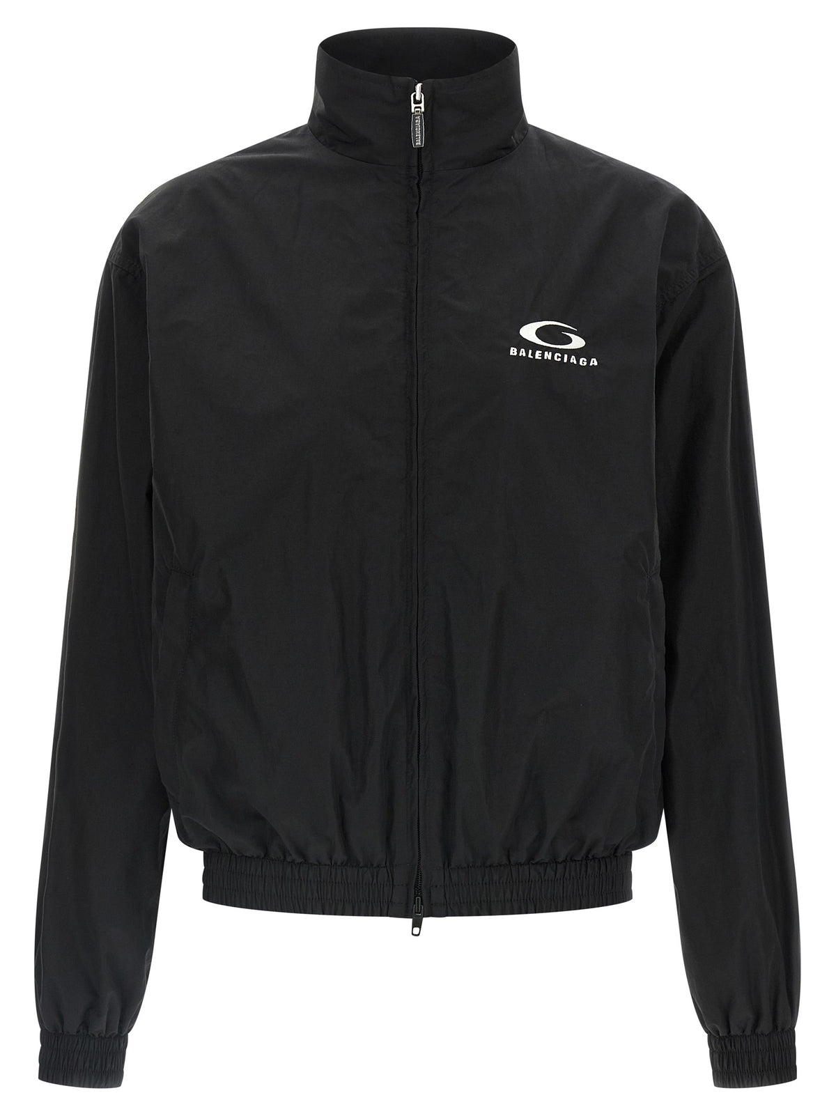 Balenciaga Schwarzer Bomber aus Baumwolle