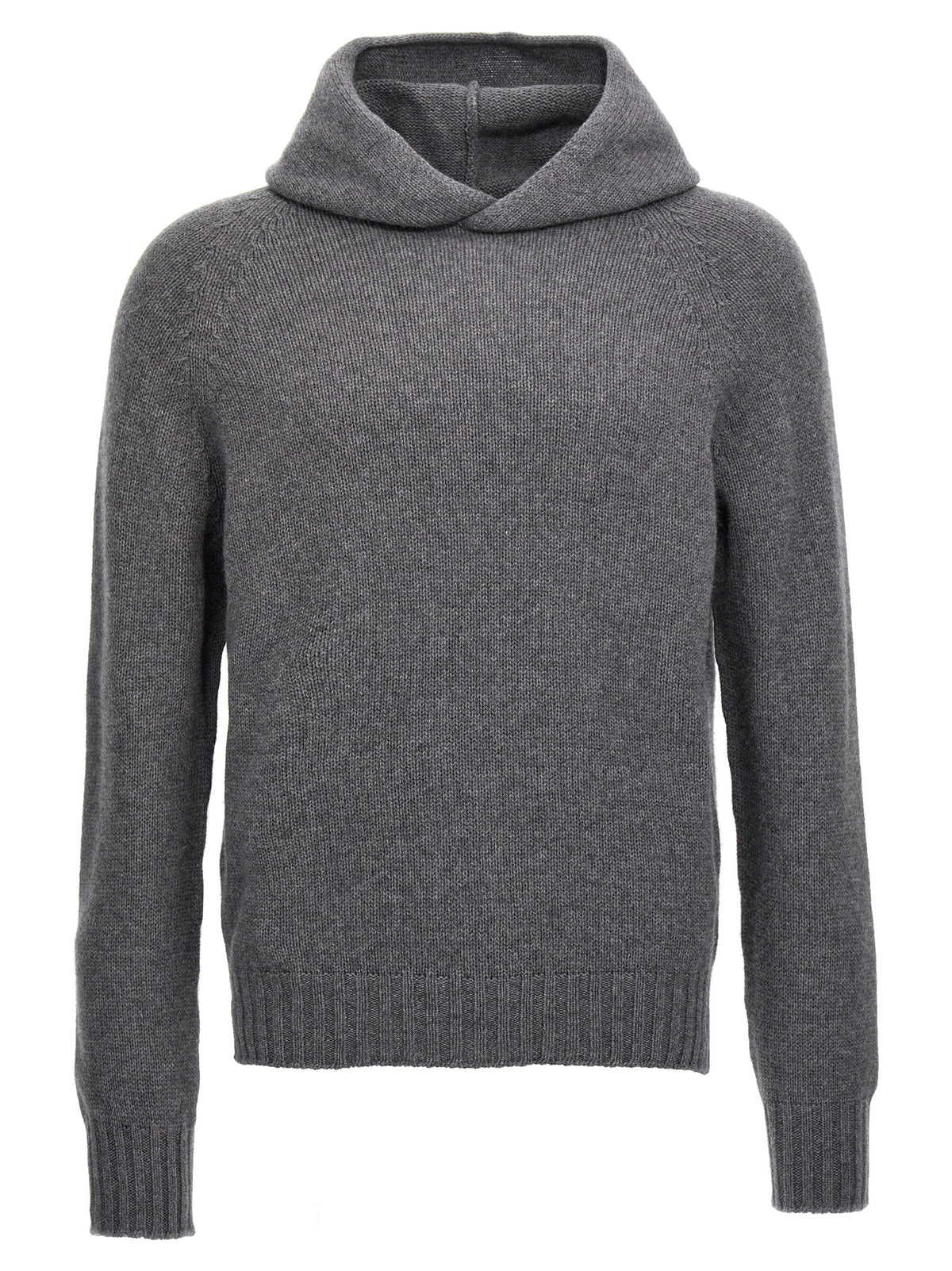 MA'RY'YA Grauer Wollcardigan