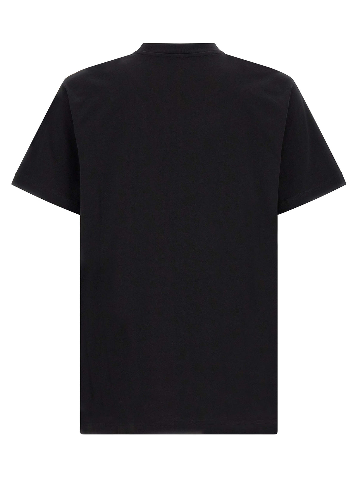 Moschino Schwarzes Baumwoll-T-Shirt