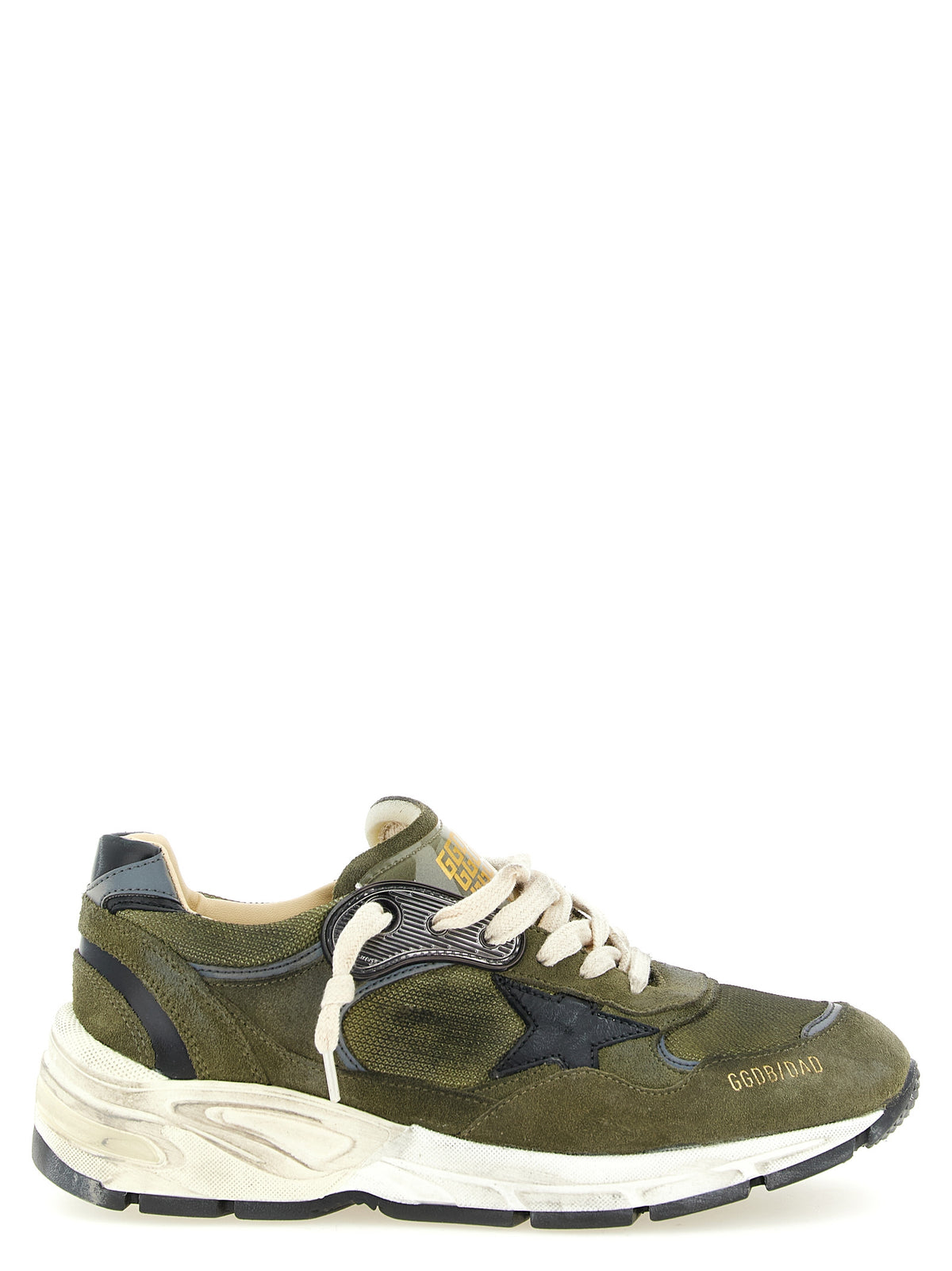 Golden Goose Zweifarbige Leder-Sneaker im Athletic-Stil