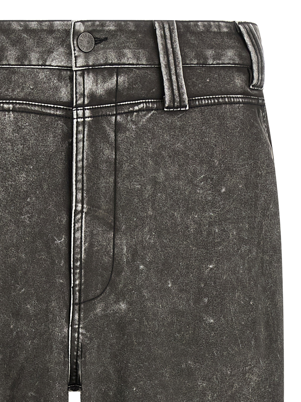 Diesel Graue Freizeithose aus Polyethylen
