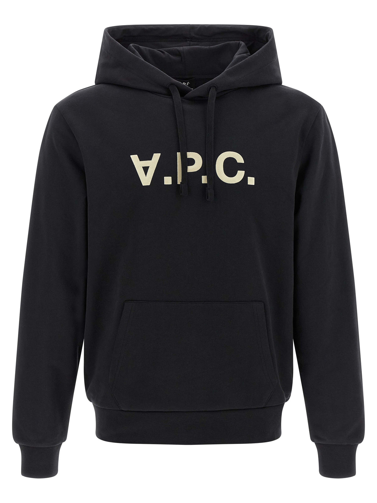 A.P.C. Schwarzer Baumwoll-Hoodie