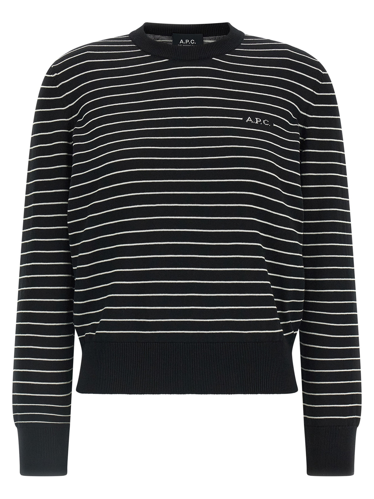 A.P.C. Baumwoll-Cardigan in Zweifarbenoptik