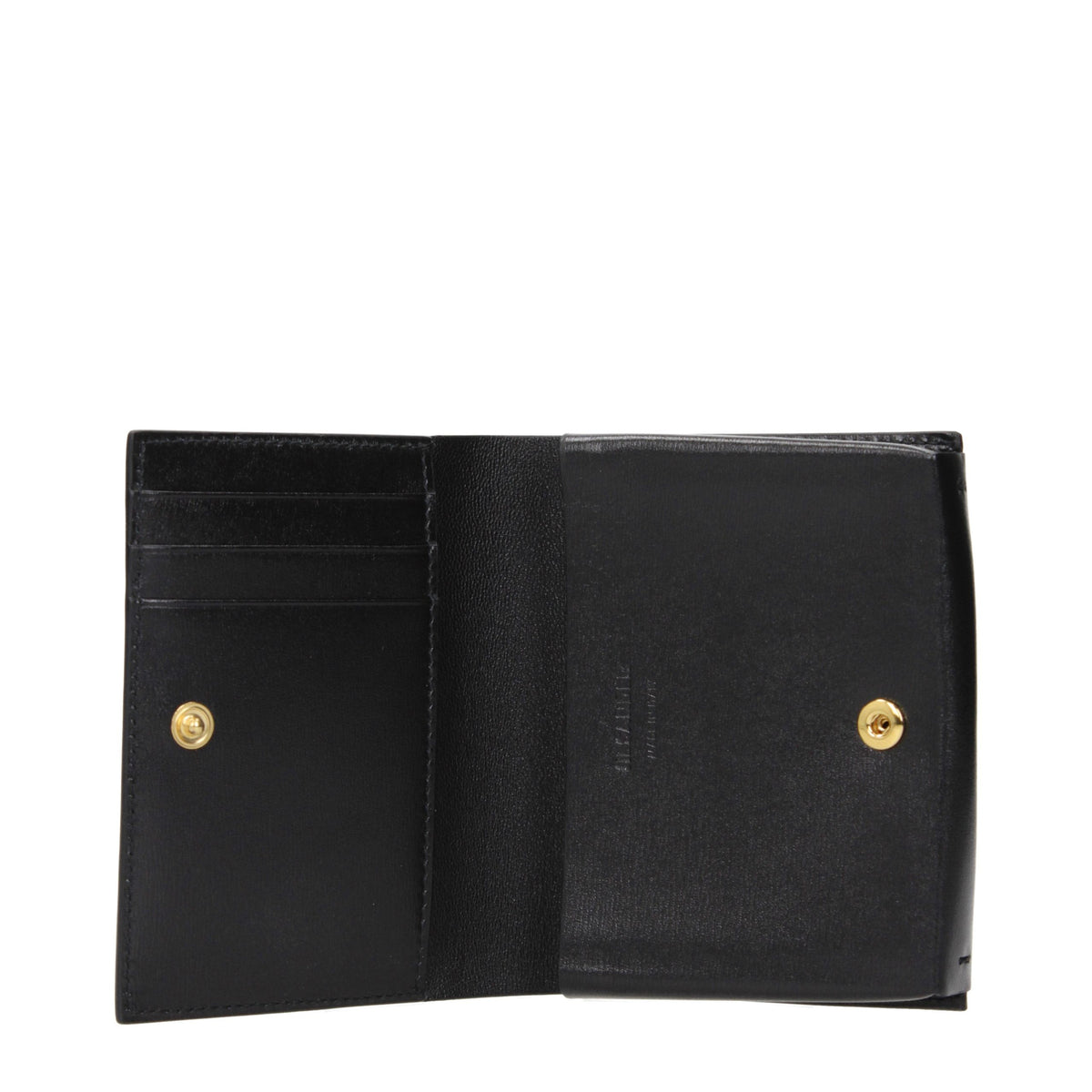 Jil Sander Schwarzer Kartenhalter aus Leder