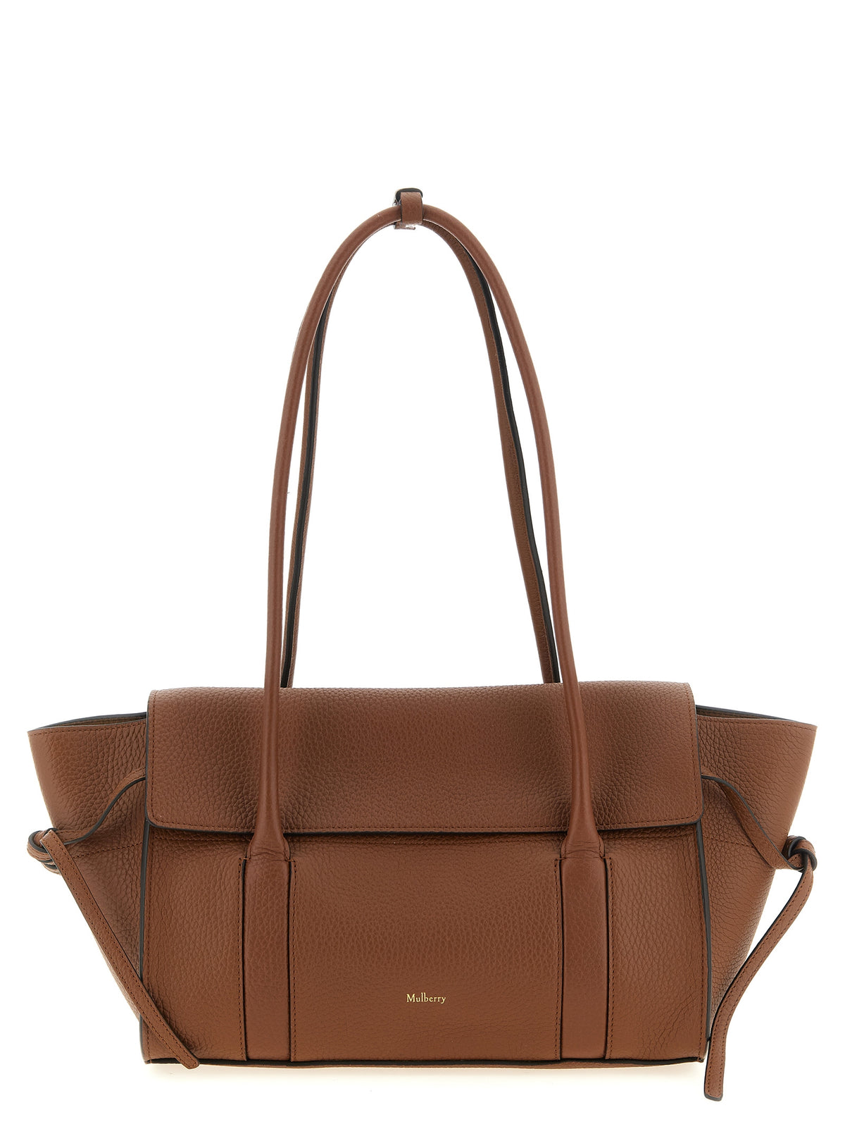 Mulberry Braunes Kalbsleder Damen Crossbody Tasche