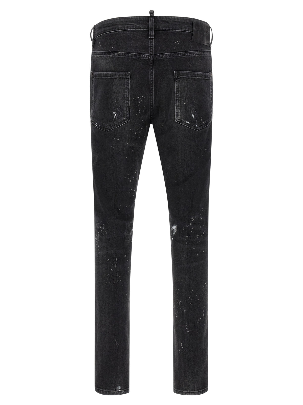 Dsquared² Schwarze Baumwoll-Jeans im Slim Fit