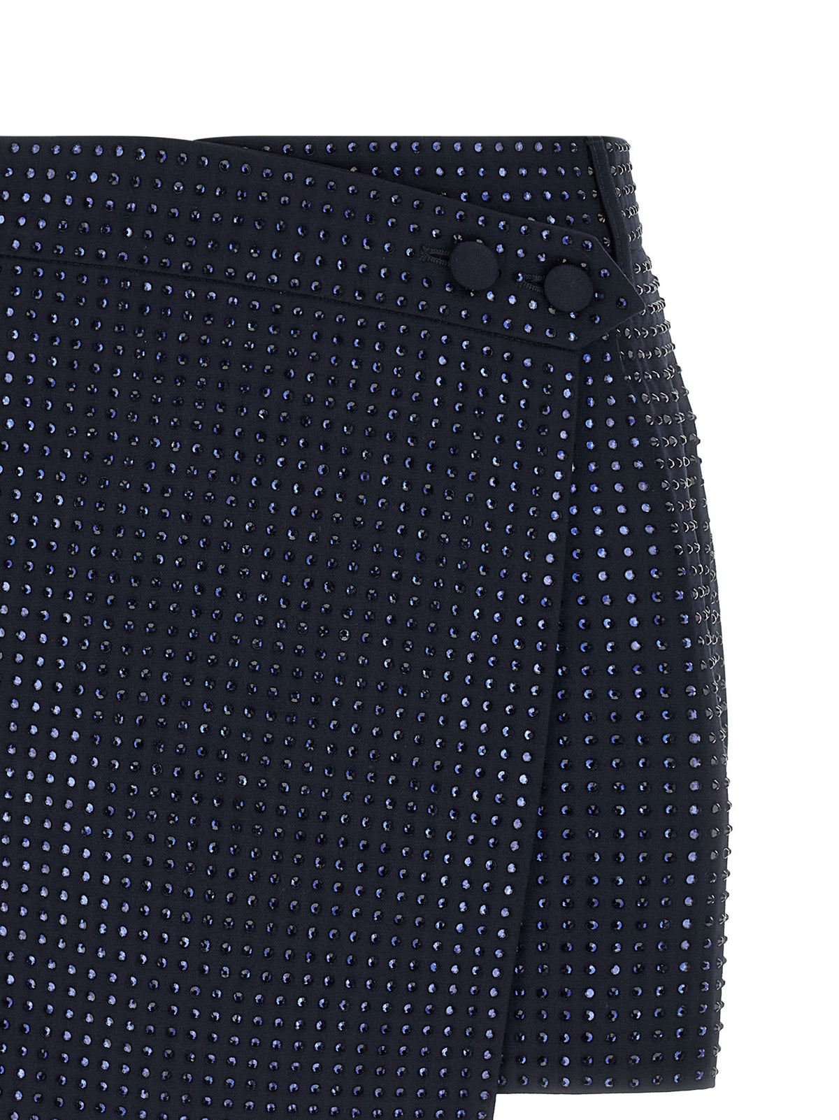 PINKO Langer Rock aus blauem Polyester