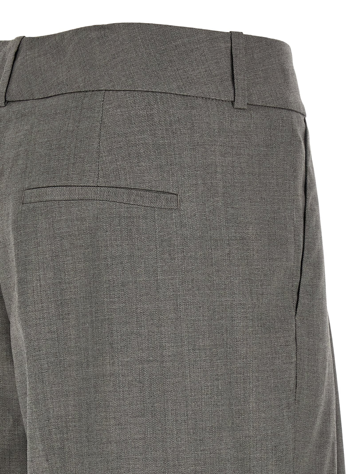 Peserico Graue Hose aus reiner Schurwolle