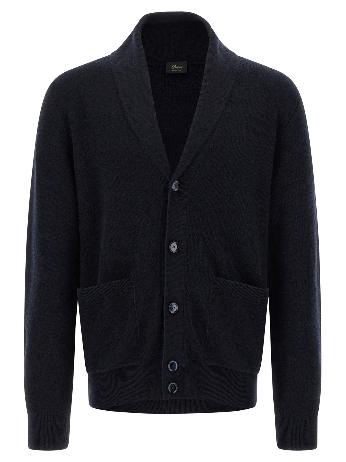 Brioni Blauer Kaschmir-Cardigan