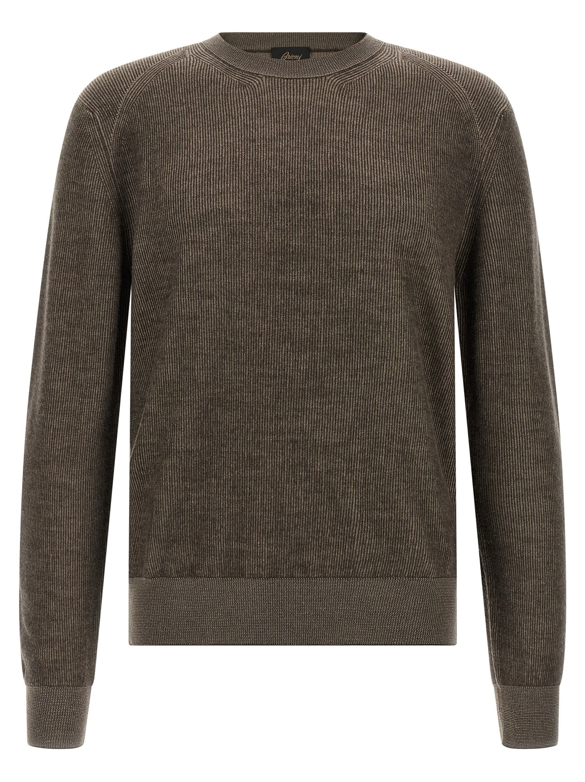 Brioni Brauner Kaschmir-Strickjacke