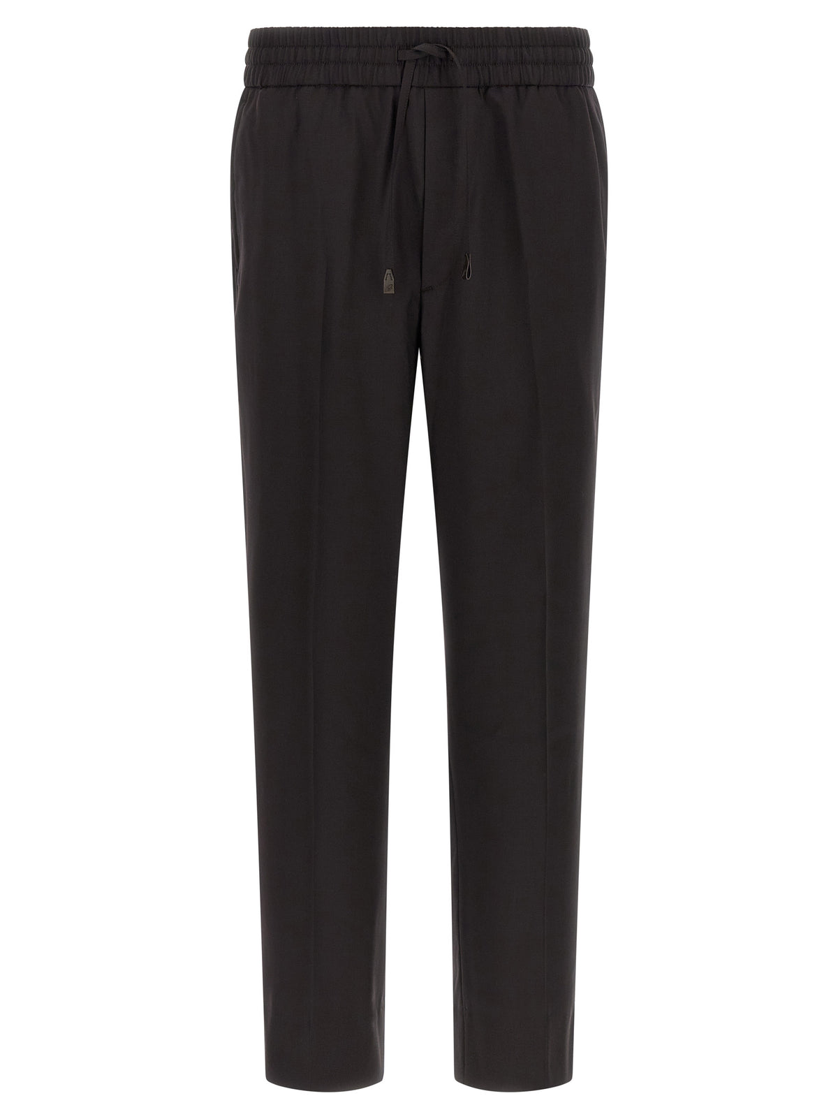 Brioni Braune Woll-Freizeithose