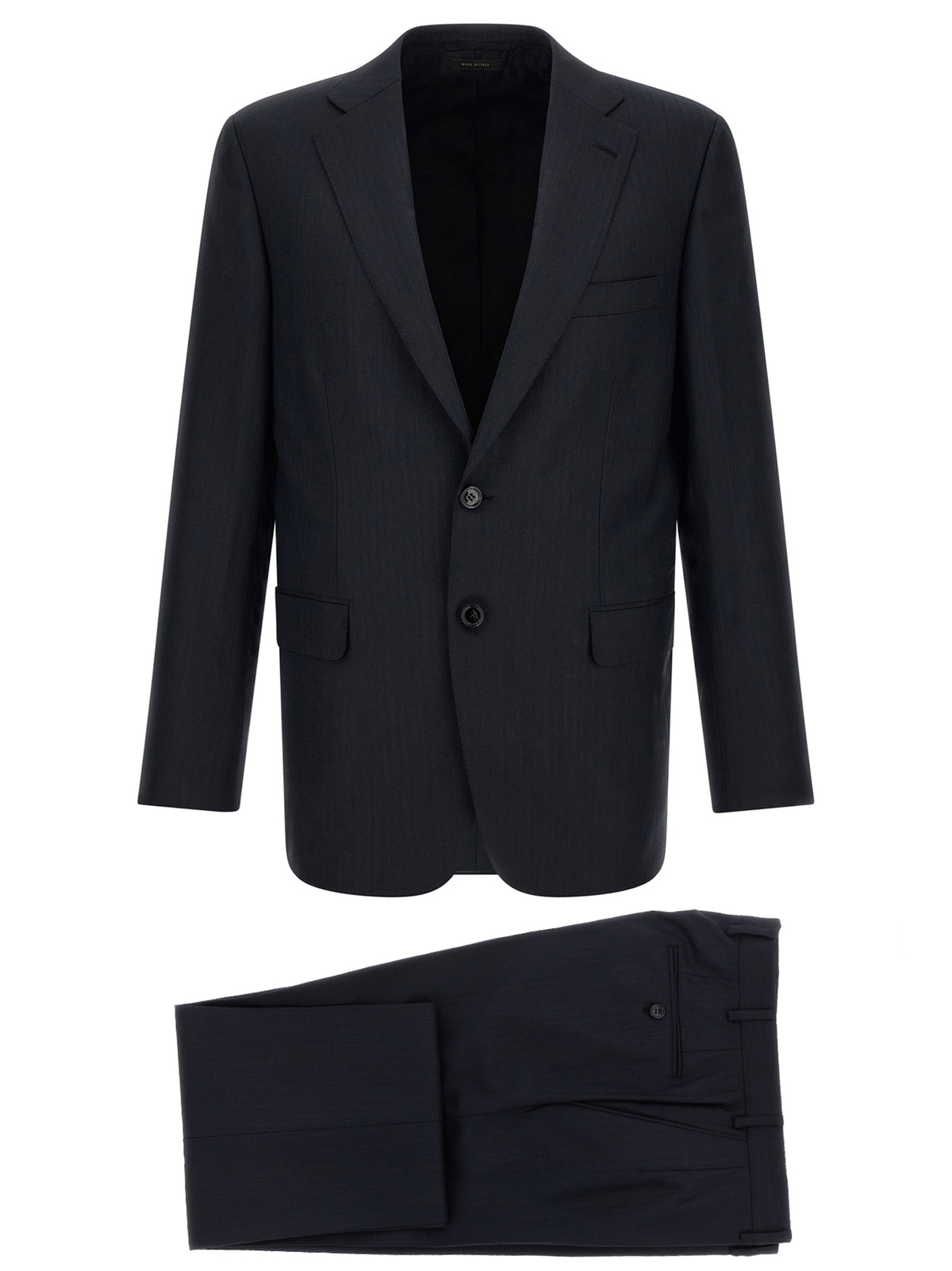 Brioni Blauer Wollanzug Zweiteiler