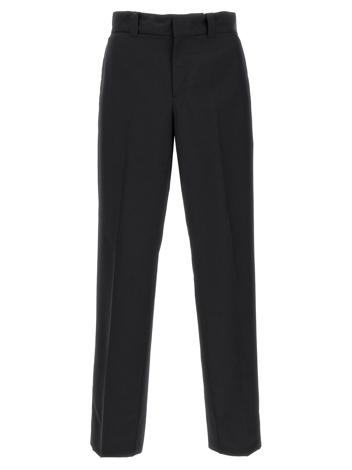 Prada Schwarze Hose aus reiner Schurwolle