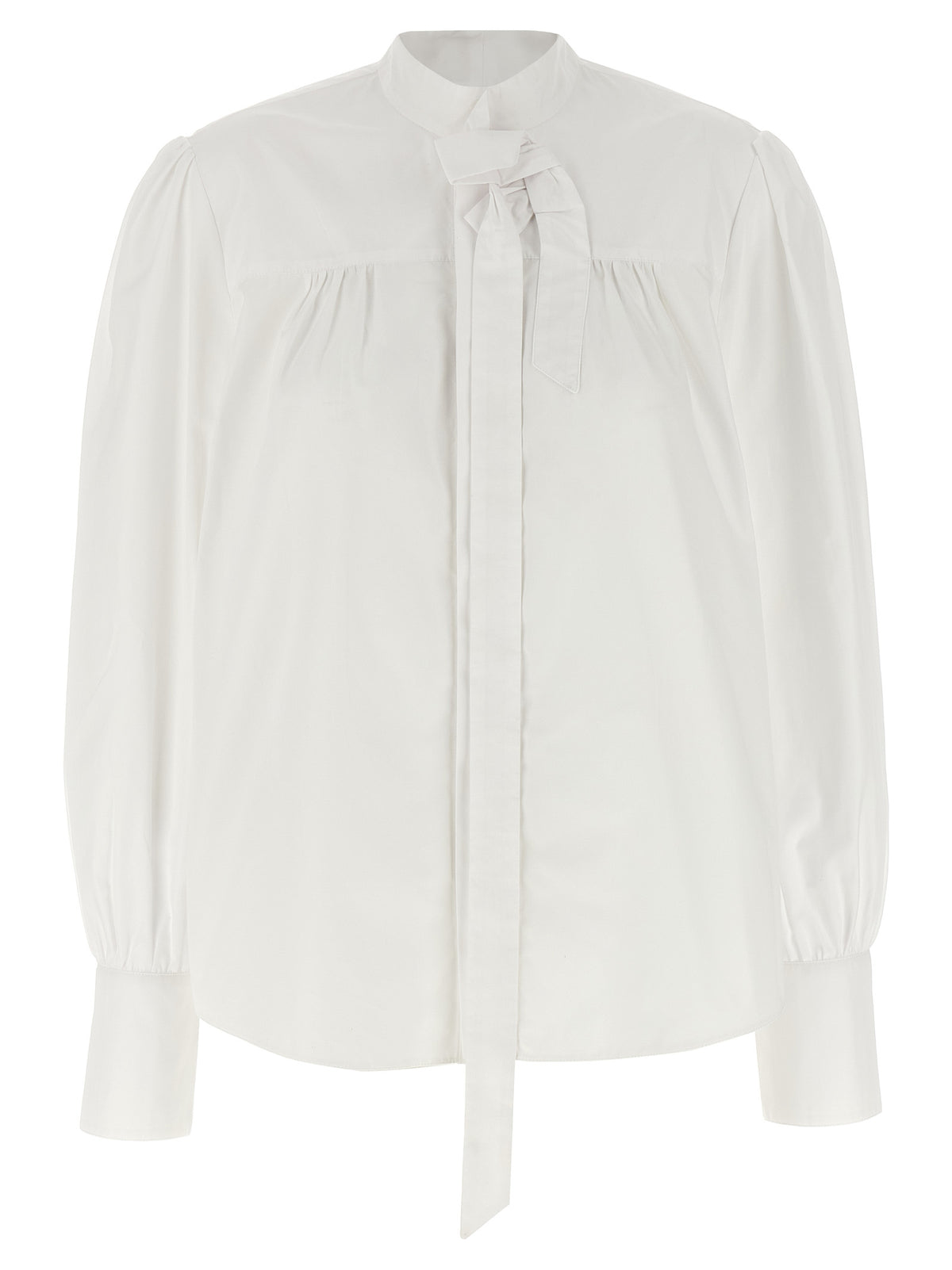 Prada Weiße Baumwollbluse