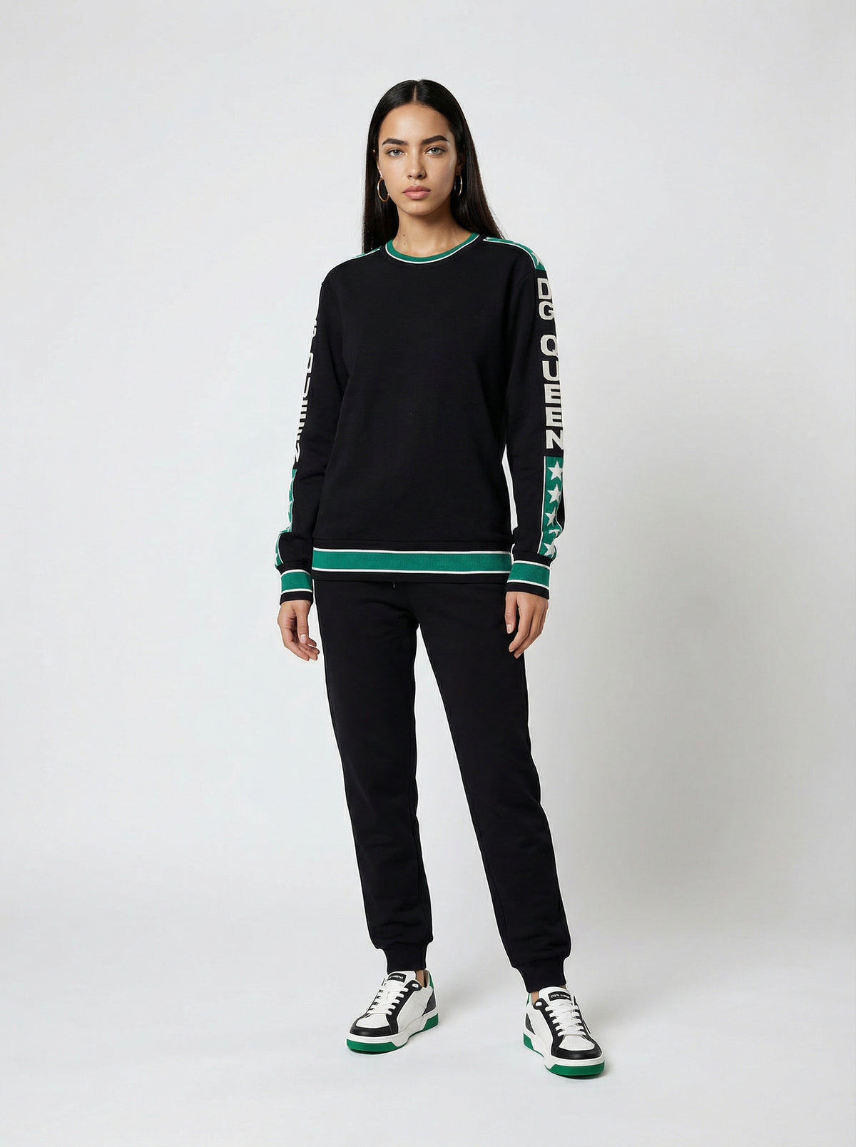 Dolce & Gabbana Mehrfarbiger Pullover aus Polyamid