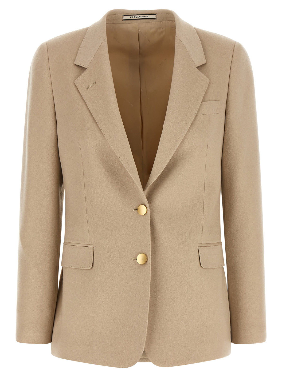 Tagliatore Beiger Kaschmir-Blazer