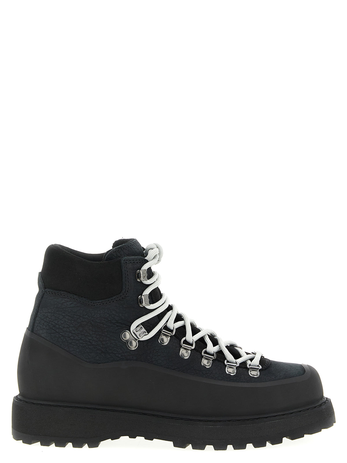 Diemme Schwarze Ankle Boots aus Rindsleder
